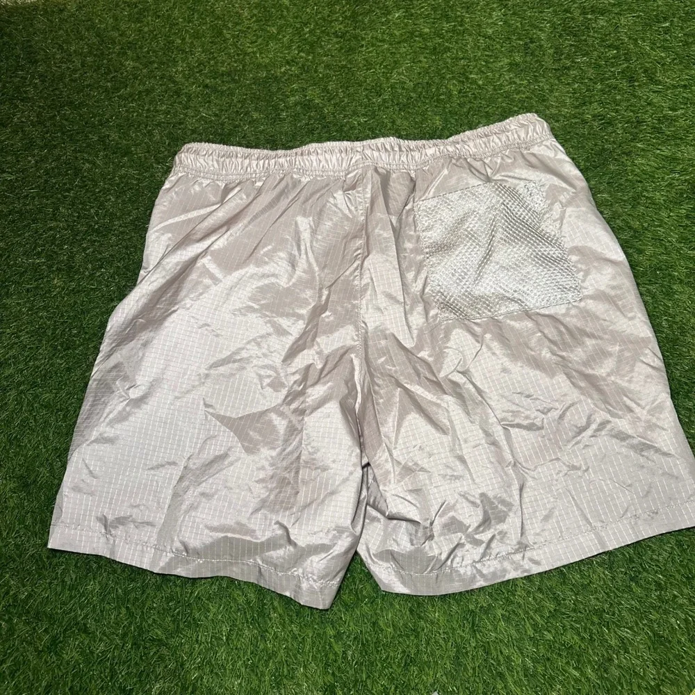 Jordan 23 Engineered Metallic Silver Ripstop Mesh Shorts DM1406-012 Mens XL
